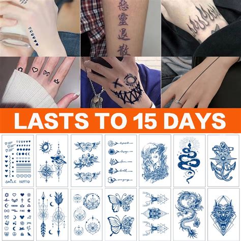 tattoo temporary tattoo|long lasting non permanent tattoos.